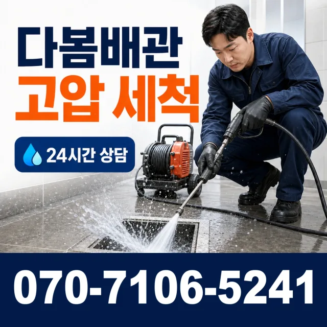 강원 동해시 동해역길 배관청소 상담 이미지 4